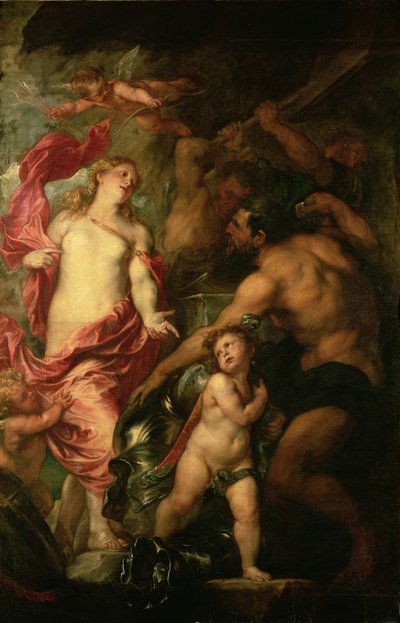 Venere chiede a Vulcano l